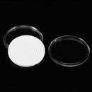 10Pcs Clear Polystyrene Capsules with Coin Holder Case Adjustable for 20 to 40mm Coin