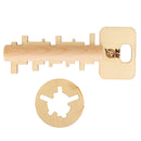 Unlock Puzzle Key Classical Funny Kong Ming Lock Toys Intellectual Educational For Children Adult