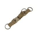 Outdoor Multi-function Ribbon Keychain EDC Tactical Key Ring Camping Hunting Key Chain