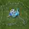 ZANLURE 2.4M Fishing Net Nylon Monofilament Mesh Gill Easy Throw Casting Fishing Tool Fishing Net