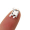 50pcs Micro Usb Microphone Female Socket 5P Gold Plated 1.27mm Sink Board 5 Pin 4 Feet Patch