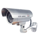 Waterproof Dummy Camera Bullet Flashing Red LED Outdoor Indoor Dummy CCTV Security Simulation Camera Dummy Surveillance Camera System