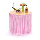 75*100cm Table Skirt Tableware Wedding Party Xmas Baby Shower Birthday Decor Supplies