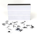 LED USB Night Light Box with A4 Letter Card  DIY Combination for Wedding Party Christmas Decor