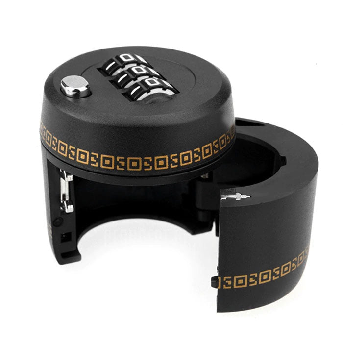 KCASA KC-SP160 Creative Wine Whiskey Bottle Top Red Wine Stopper with Password  BLACK