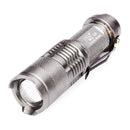 Smiling Shark SS-8022 Q5 3modes Zoomable Mini LED Flashlight