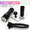 StarryLight WP0C 3 x LEDs & 2 x COBs L2 & XPEBRD-R2 900Lumens Indicator Diving Flashlight + Brack