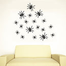 KST-5 Halloween PVC Wall Stickers Spider Living Room Bedroom Decoration Wall Stickers