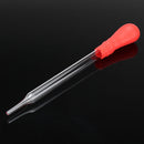 12Pcs 10mL Glass Laboratory Dropper Red Rubber Head Pipette Pipet Liquid Dispensing
