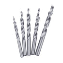 Drillpro 5pcs Twist Step Drill Bit For Woodworking Kreg Manual Pocket Hole Drill