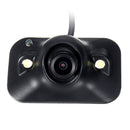 Car Backup Camera Blind Zone Rear View Mirror Night Vision LED Light Sensing HD Waterproof