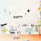 Miico FX64037 Cartoon Wall Stickers Children's Room Decoration Wall Stickers DIY Sticker