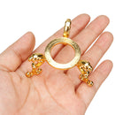 Crystal Ball Metal Base 3D Engraved Sphere Holder Home Decor DIY Display Stand Decorations