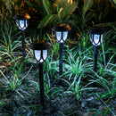5 Pcs/Set LED Solar Power Path Light Landscape Lamp Post Lawn Outdoor Garden 5W Light Decorations