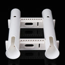 ZANLURE 2 Tube Fishing Rod Holder Rack Pole Support For Marine Boat Kayak Vertical Double Tube