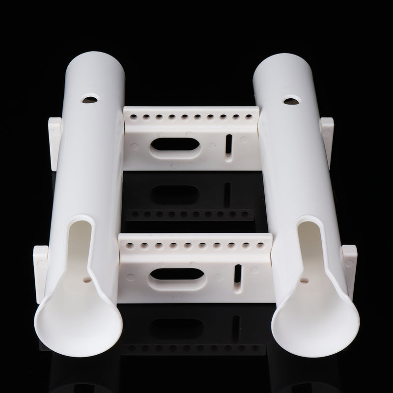 ZANLURE 2 Tube Fishing Rod Holder Rack Pole Support For Marine Boat Kayak Vertical Double Tube