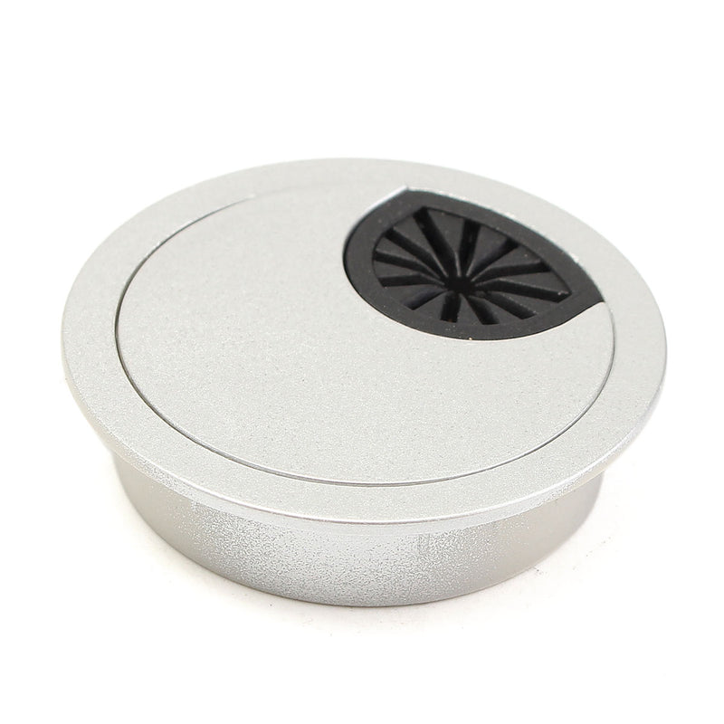 50mm Cable Tidy Port Surface Outlet Wire Hole Cover for Computer Desk Table