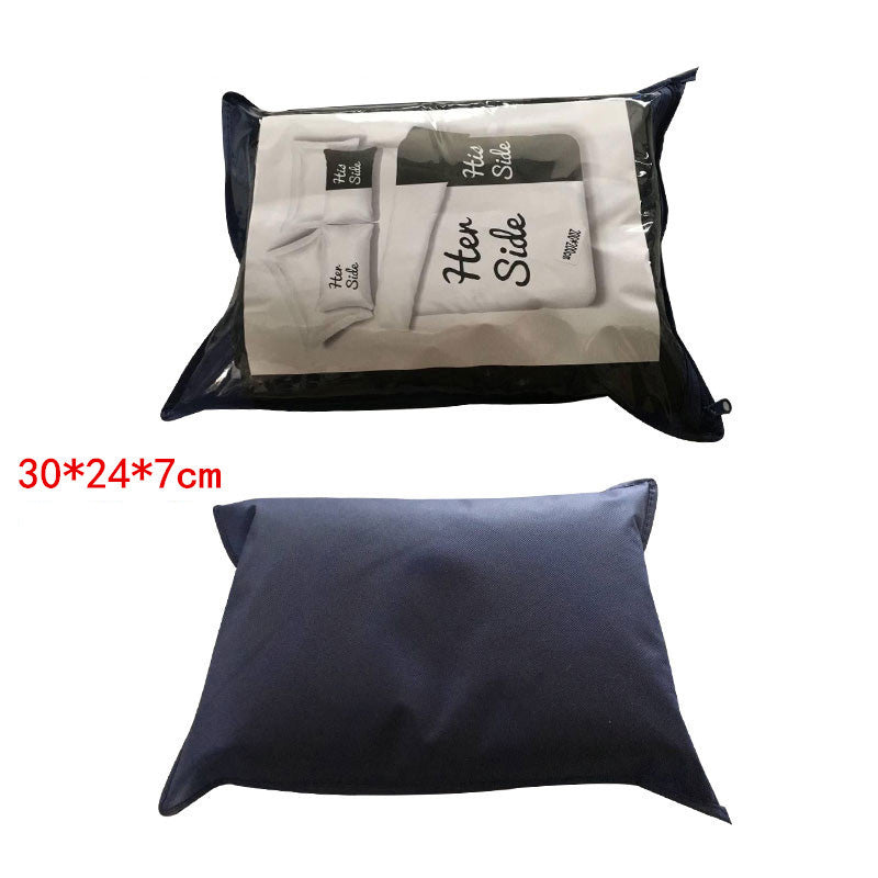 3 PCS Bedding Sets Beach Landscape Printing Quilt Cover Pillowcase For Queen Size