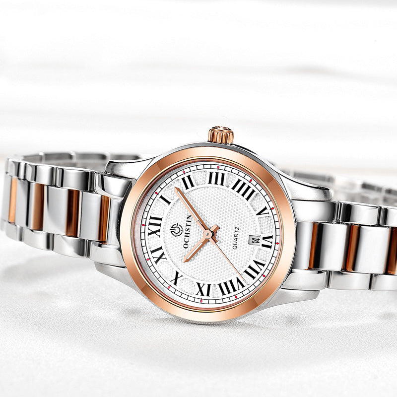 OCHSTIN LQ016A Casual Design Ladies Wristwatch Stainless Steel Band Quartz Watch