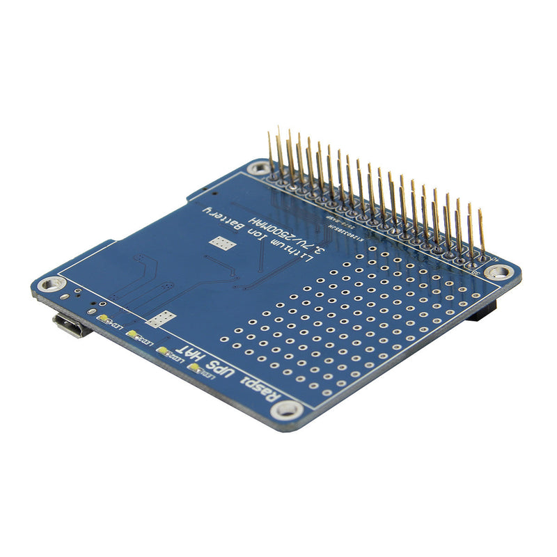 Geekworm UPS HAT Board For Raspberry Pi 3 Model B / Pi 2B / B+ / A+