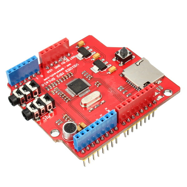 MP3 Music VS1053B Shield Board With TF Card Slot Work With  UNO MEGA