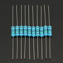 500pcs 50 Value 1Ohm-1M 1W (1 Watt) Metal Film Resistor Assortment Kit