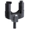MU1887 Plastic Guitar Wall Mount Hanger Stand Hook for Bass Ukulele Guitar Erhu