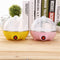 Clear 7 Eggs Electric Auto Egg Boiler Steamer Breakfast Cooker Kitchen Cookware