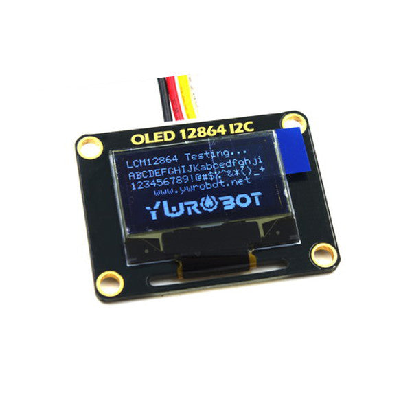 0.96 Inch White OLED Display Module IIC I2C Board Electronic Building Blocks For