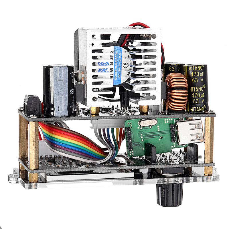 DPX Series 1.8 Inch Color Screen Display CNC Adjustable Power Supply Step Down Module Voltmeter