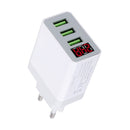 Bakeey 3.1A Three Port LED Display Fast Charging USB Charger Adapter For iPhone XS 11 Pro Huawei P30 Pro Mate 30 5G Xiaomi 9Pro S10+ Note 10