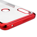Bakeey Transparent Ring Holder Color Plating Anti-Scratch Hard PC Protective Case For Xiaomi Mi MIX 3