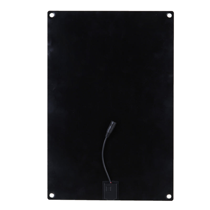 20W ETFE Solar Panel Field Vehicles Emergency Charger WIth 4 Protective Corners Single USB+DC