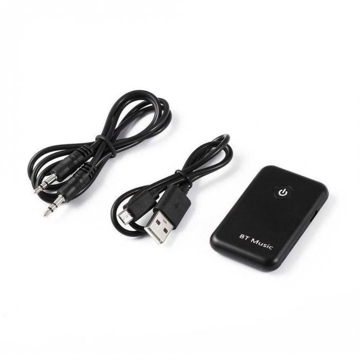 2 in 1 Wireless bluetooth Stereo Audio Music Adapter Receiver Transmitter for Mobile Phone