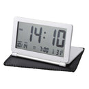 Electronic Travel Alarm Clock Folding Mute Fashion Portable Temperature Chronograph Travel Clock