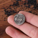 Rare -415 Tetradrachm Antique Metal Plated Ancient Greek Collectible Coins Decorations