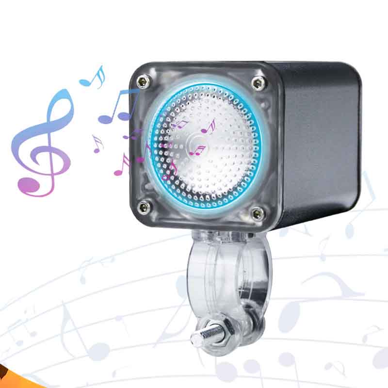 XANES STL17 Waterproof 15W 1200LM LED Smart Bike Light Voice Navigation Wireless 5.0 bluetooth Speaker Motorbike Light Electric Bicycle Light