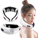 Hot Electric Cervical Neck Support  Massager Body Shoulder Relax Massage Magnetic Therapy
