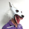 Creepy Wolf Mask For Halloween Horror Devil Dances