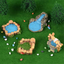 5Pcs DIY Resin Craft Antique Imitation Fairy Garden Home Miniature Decorations Micro Landscape