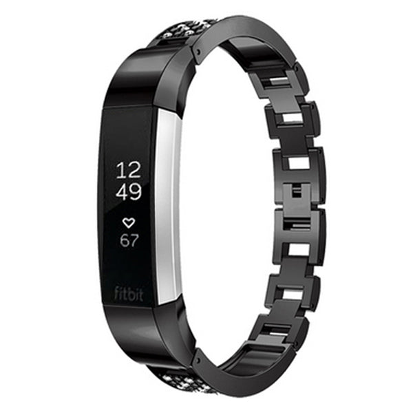 Jewelry Metal Watch Band Stainless Steel Straps For Fitbit Alta/HR Smart Watch