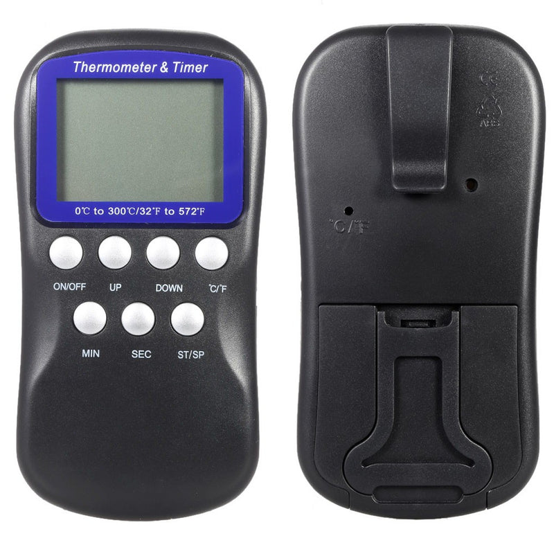 TS-BN55 Digital Display  0+300 Electronic Thermometer With Alarm Function