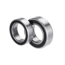 Machifit 10pcs I.D 8mm MR128-2RS MR148-2RS Double Shielded Miniature Deep Groove Ball Bearing