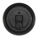 Large Non Ticking Silent Indoor/Outdoor Garden Wall Clock Waterproof Thermometer