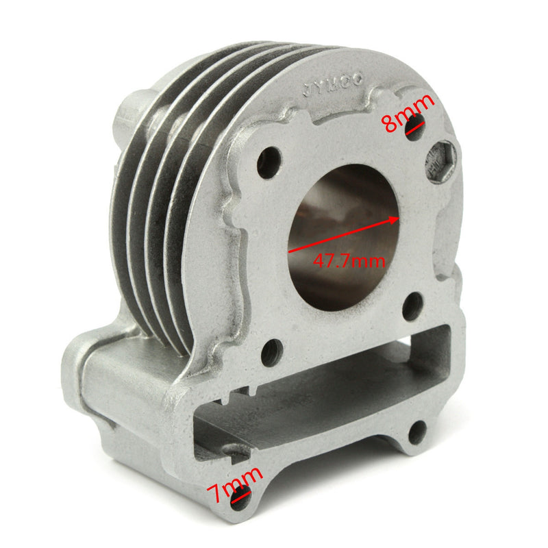 50cc 60cc 80cc GY6 QMB139 Cylinder Head Piston Rings Engine Set For Scooter