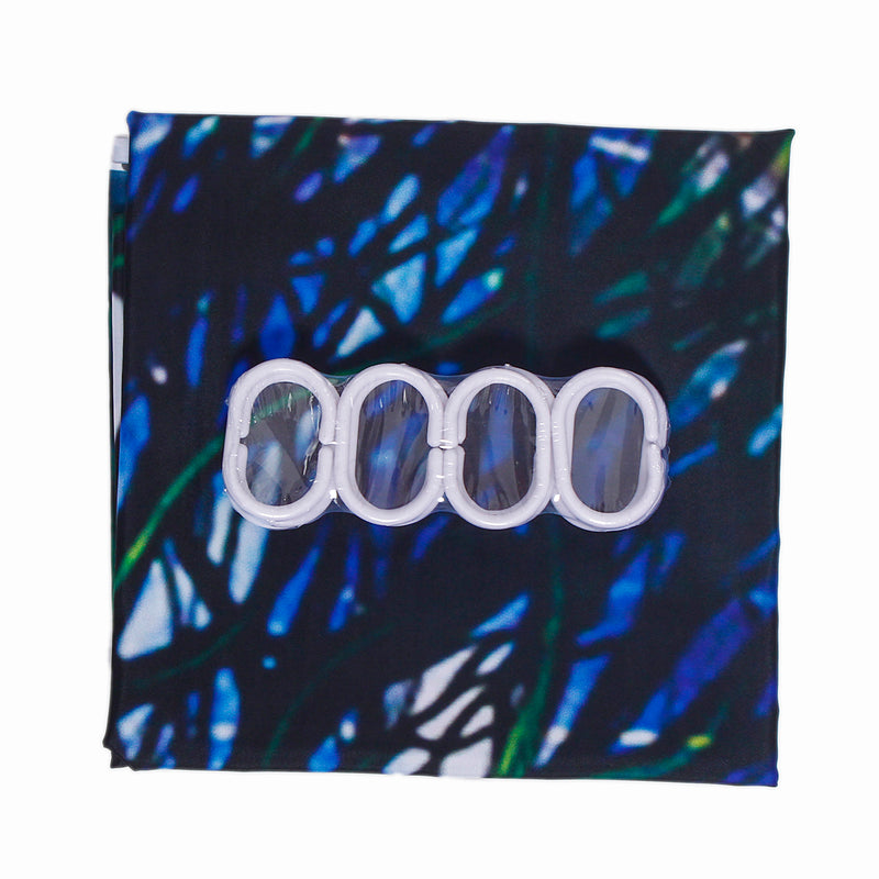 3PCS Bathroom Carpet Shower Curtain Bathroom Mats Waterproof Bath Decoration