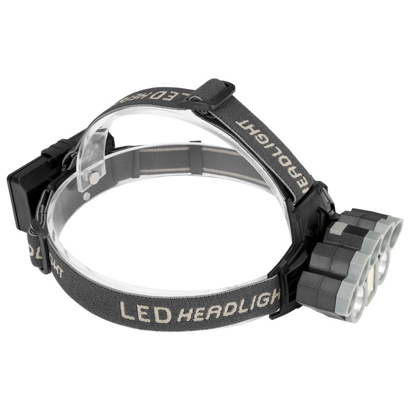 Xmund XD-HL4 T6+Q5 2000LM LED Waterproof Headlamp 18650 Battery USB Interface COB Flashlight Bike Cycling