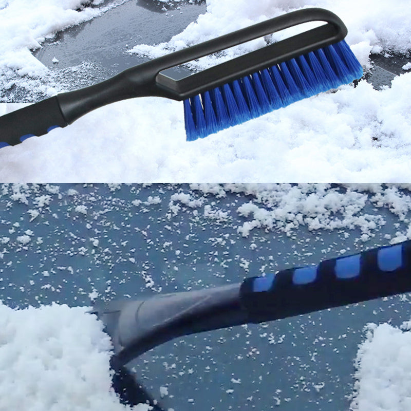 24in Car Winter Ice Snow Brush Window Scraper Brush Vehicle Removal Cleaning Brush