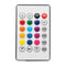 AC100-240V E27 Colorful Home bluetooth LED Music Globe Light Bulb + 24Keys IR Remote Control