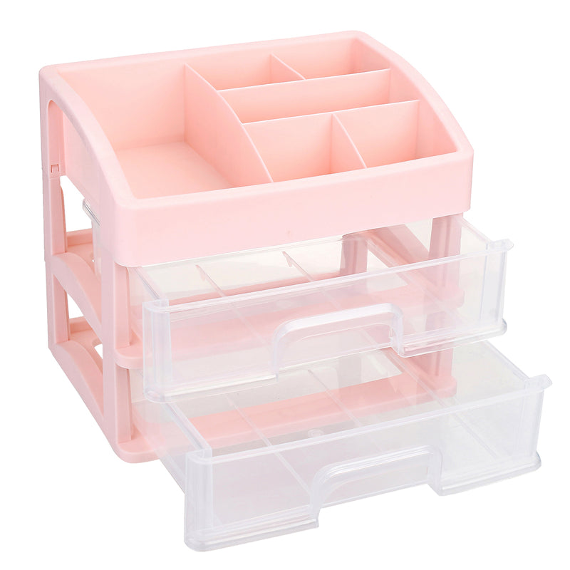 1/2/3 Layers Plastic Desktop Organizer Drawer Makeup Holder Box Make Sundry Storage Box Container